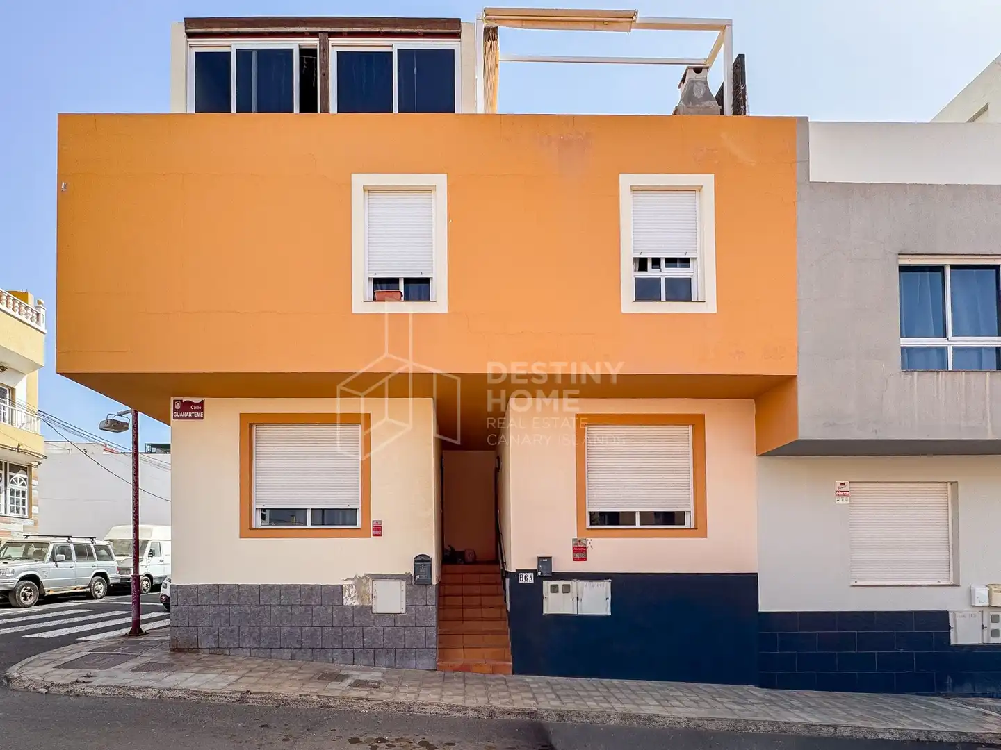 Vista exterior de Casa adosada en venta en Puerto del Rosario