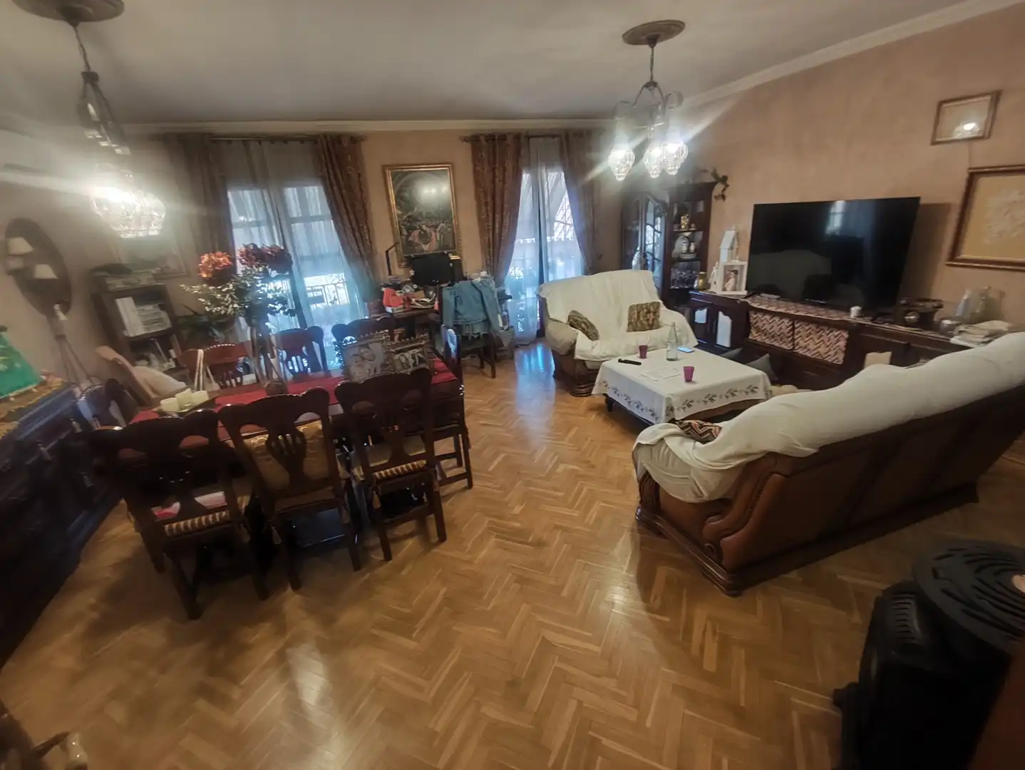 Sala de estar de Piso en venta en Fuensalida con Aire acondicionado, Calefacción y Terraza