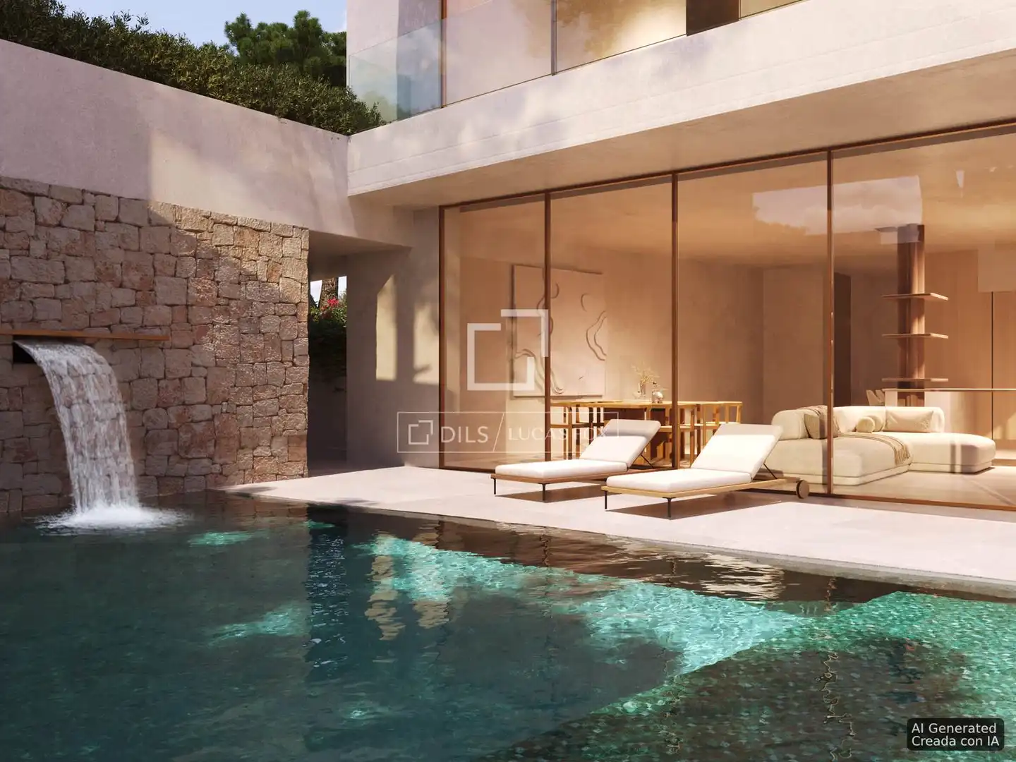 Terraza de Casa o chalet en venta en Santa Eulària des Riu con Aire acondicionado, Calefacción y Jardín privado