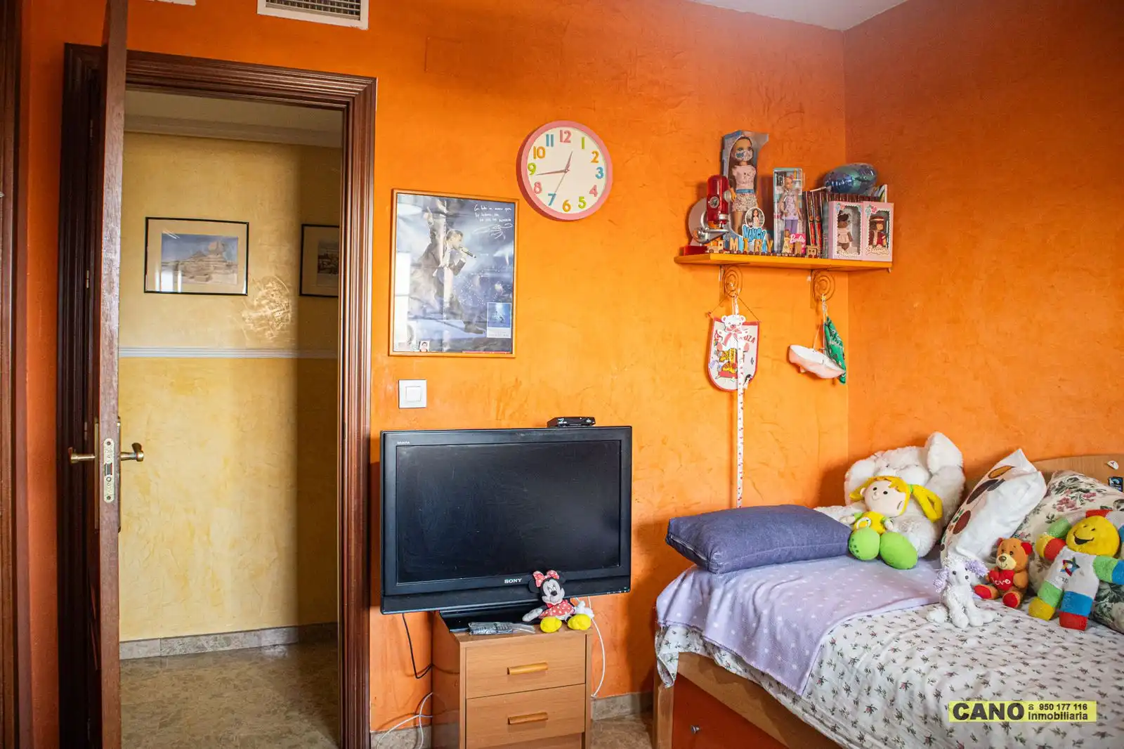 Bedroom of Flat for sale in Roquetas de Mar  with Terrace and Swimming Pool