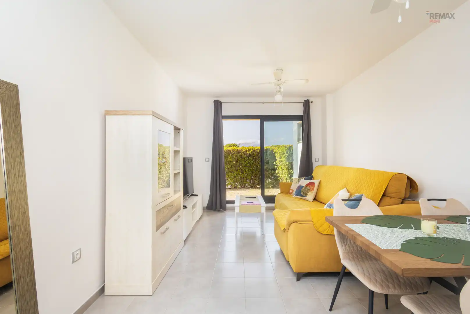 Living room of Apartments for sale in Vera  with Air Conditioner, Private garden and Terrace