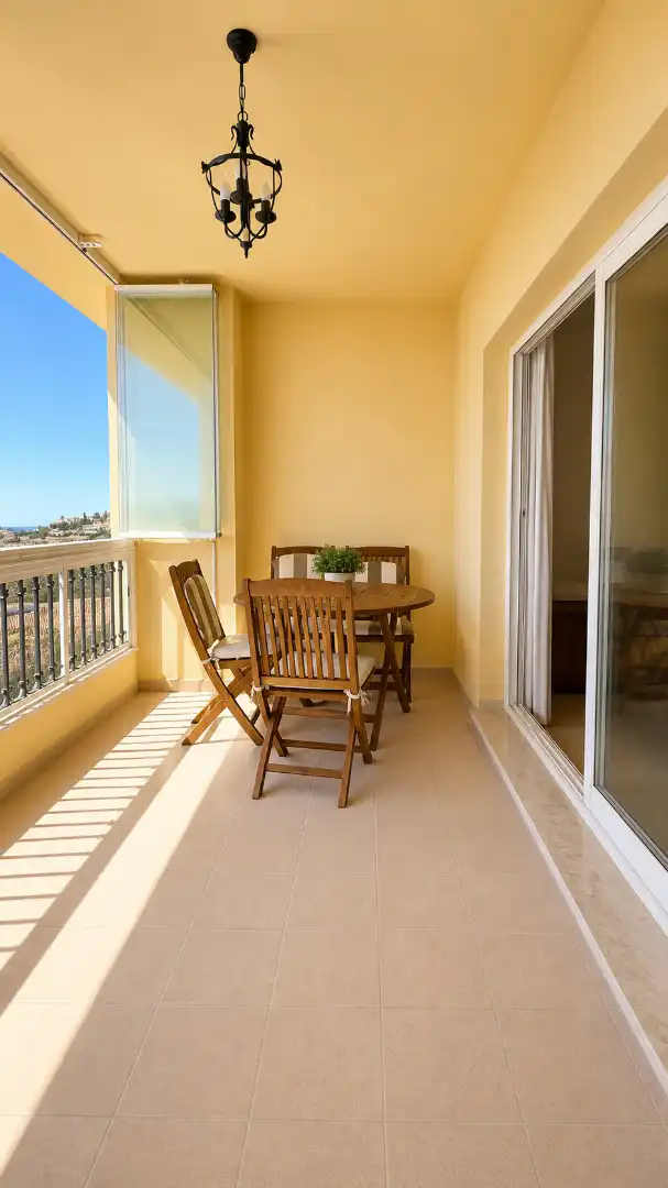 Terraza de Apartamento en venta en Mijas con Aire acondicionado, Terraza y Trastero