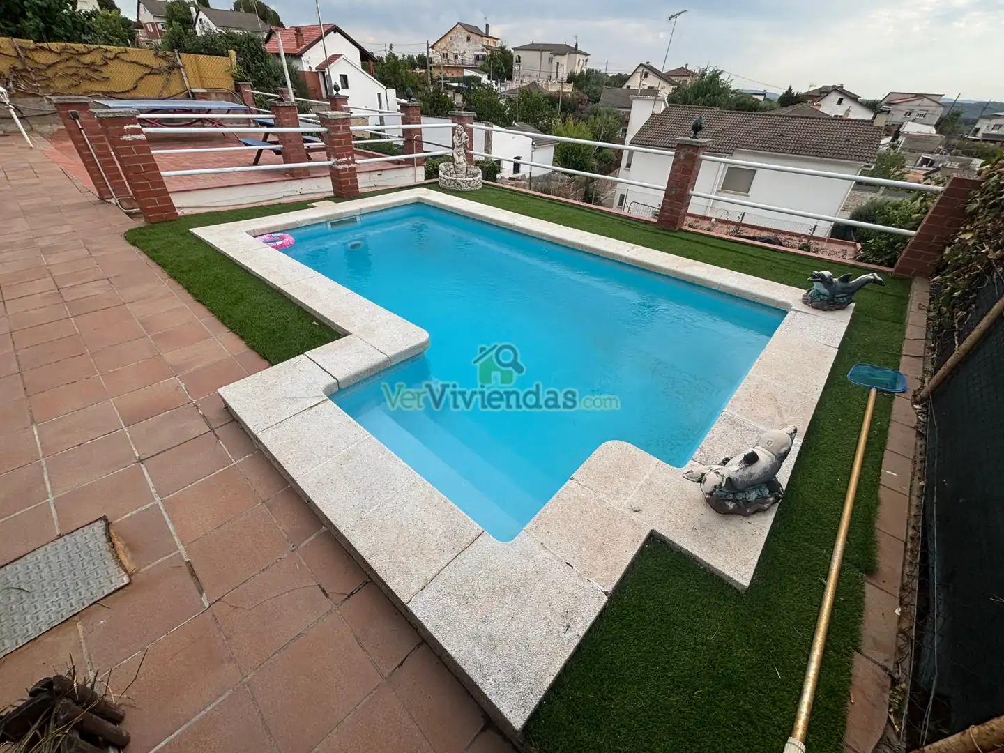 Piscina de Casa o xalet en venda en Piera amb Aire condicionat, Calefacció i Jardí privat