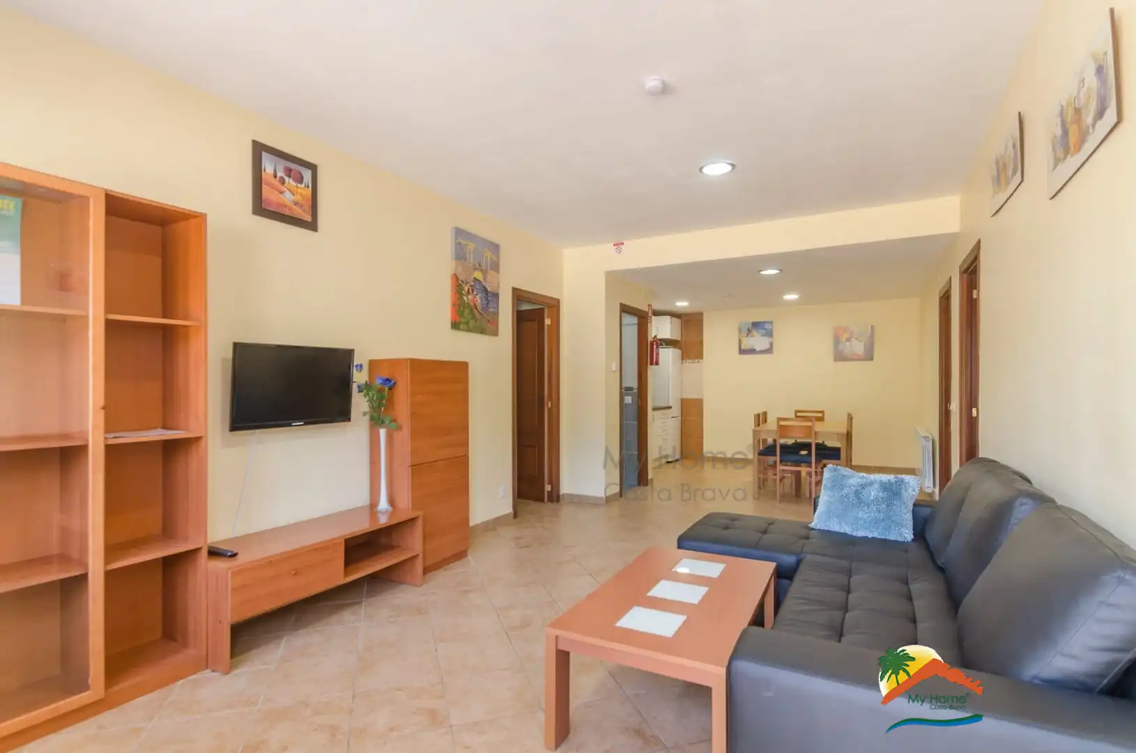 Living room of Houses for sale in Lloret de Mar  with Heating, Private garden and Terrace