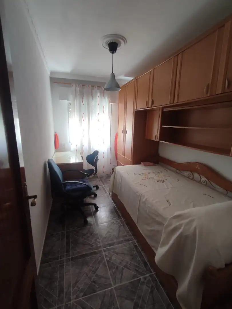 Bedroom of Flat for rent in Málaga  with Heating, Terrace and Furnished