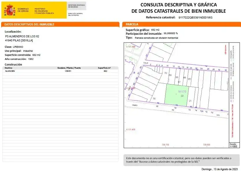 Nau industrial en venda a Pilas, imagen 3