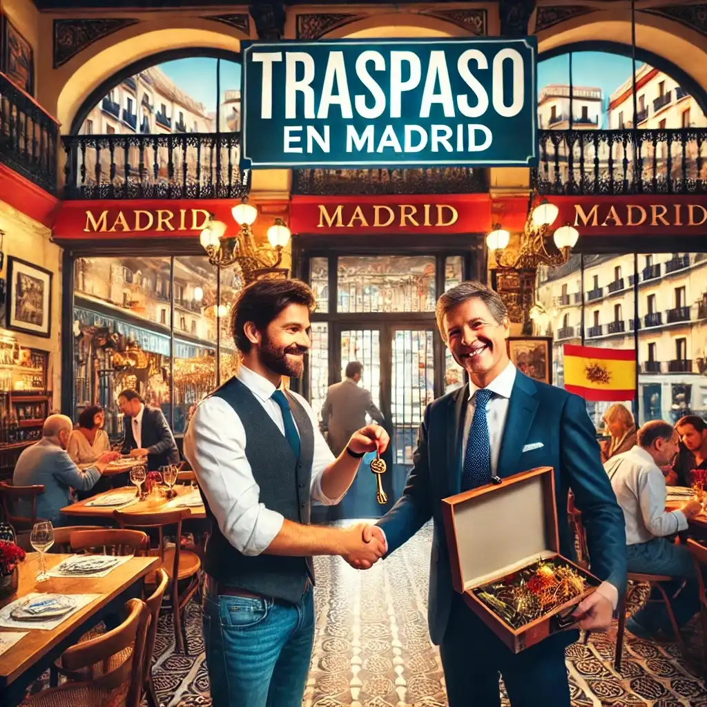 Edifici en traspas en Madrid amb Alarma