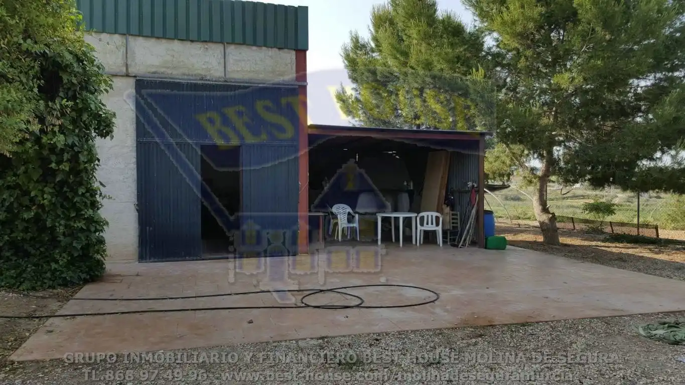 Vista exterior de Finca rústica en venda en Las Torres de Cotillas amb Aire condicionat, Jardí privat i Traster