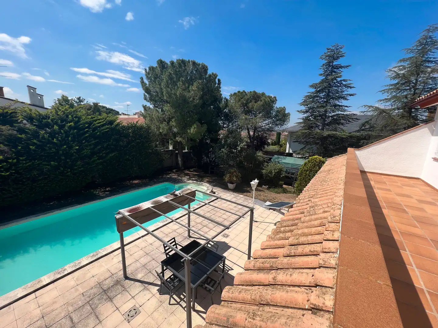 Piscina de Casa o chalet en venta en Tàrrega con Aire acondicionado, Calefacción y Jardín privado