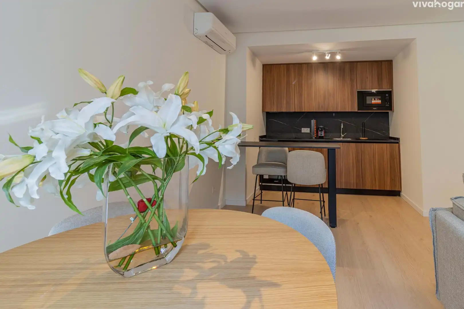 Dining room of Flat for sale in Madrid  with Air Conditioner, Heating and Furnished
