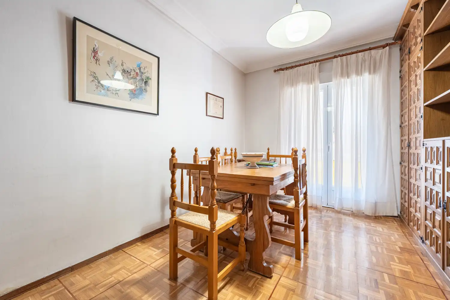 Comedor de Piso en venta en Madrid con Terraza y Balcón