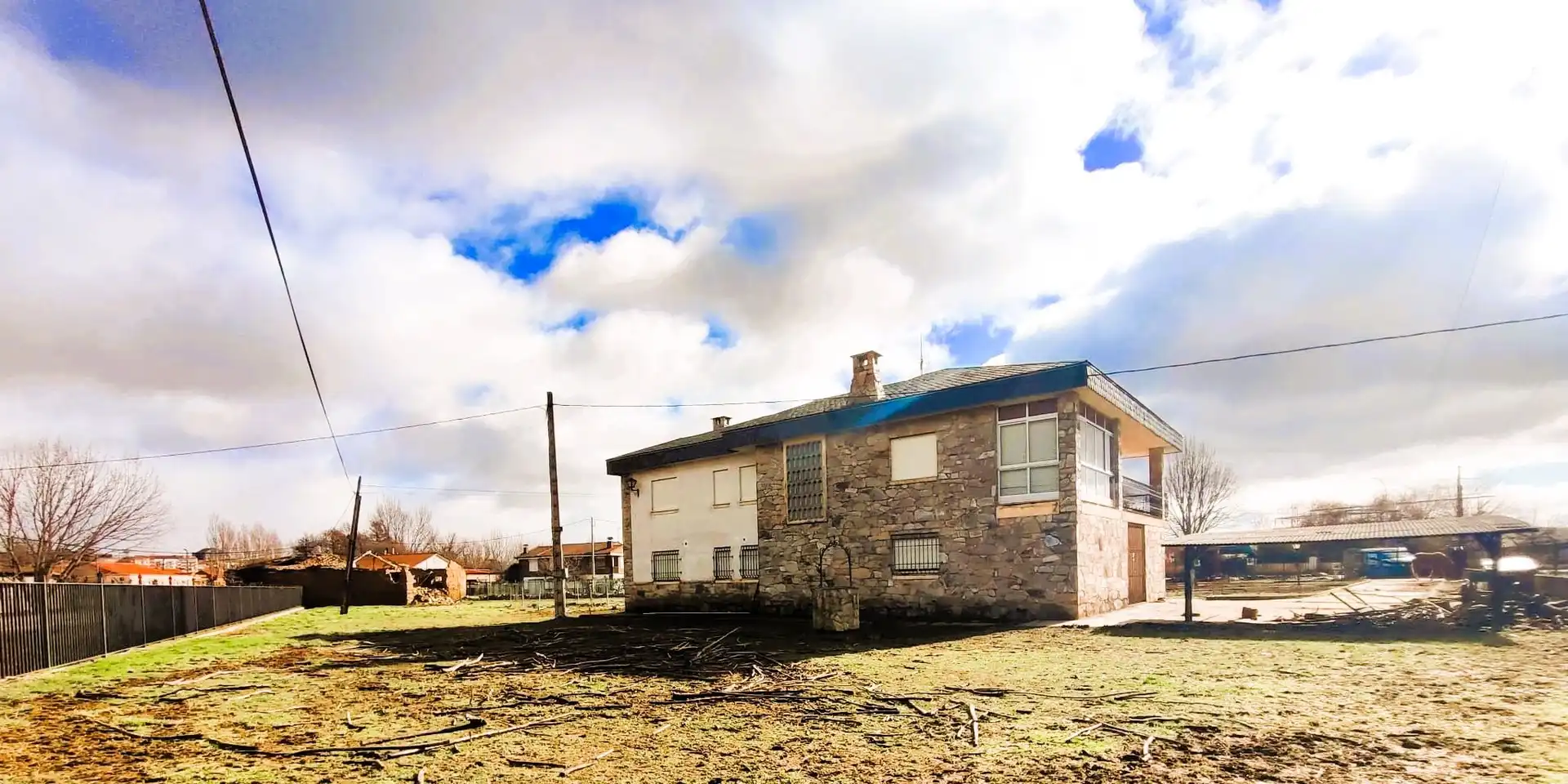Vista exterior de Casa o chalet en venta en Astorga con Calefacción y Terraza