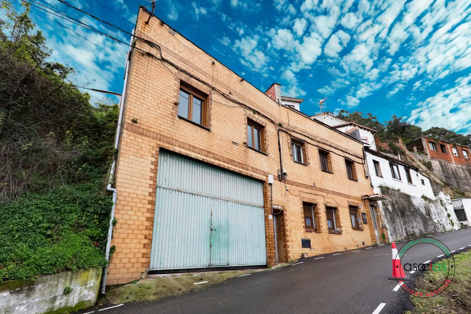 Vista exterior de Casa adosada en venta en Gijón  con Calefacción, Terraza y Trastero