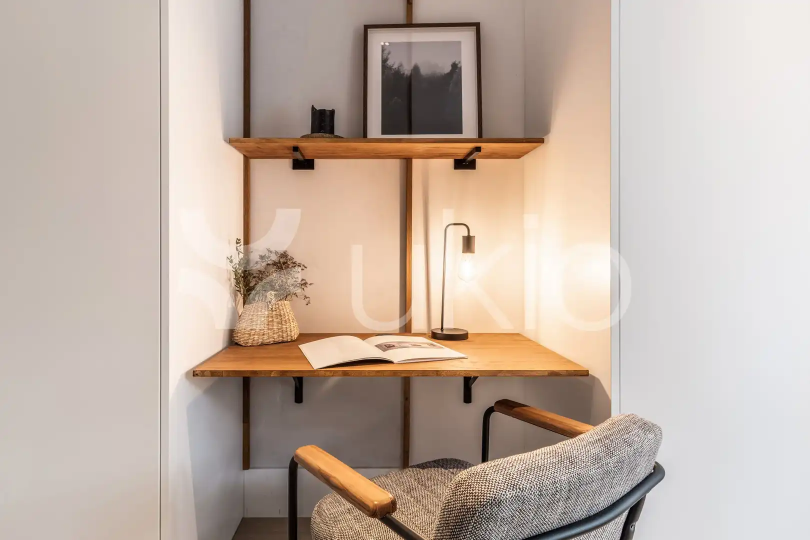 Habitación de Apartamento de alquiler en Madrid con Aire acondicionado, Calefacción y Amueblado
