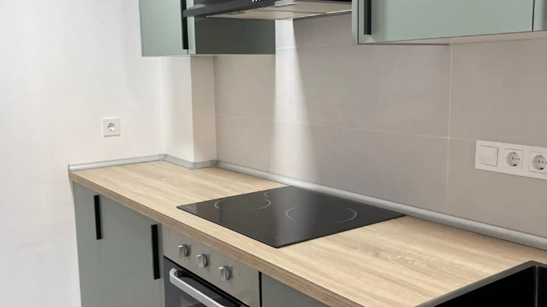 Cocina de Piso de alquiler en Aldaia con Terraza y Balcón