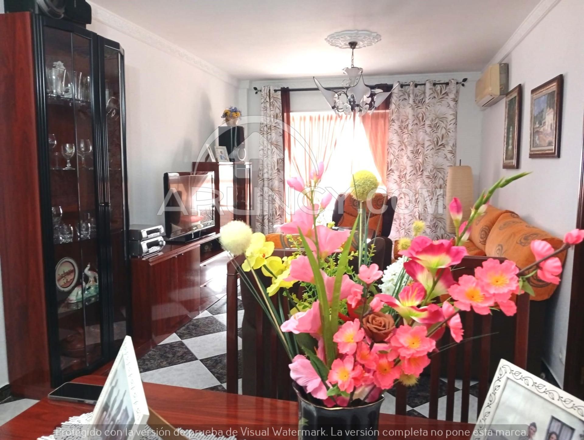 Living room of Flat for sale in Alcalá de Guadaira  with Air Conditioner and Terrace