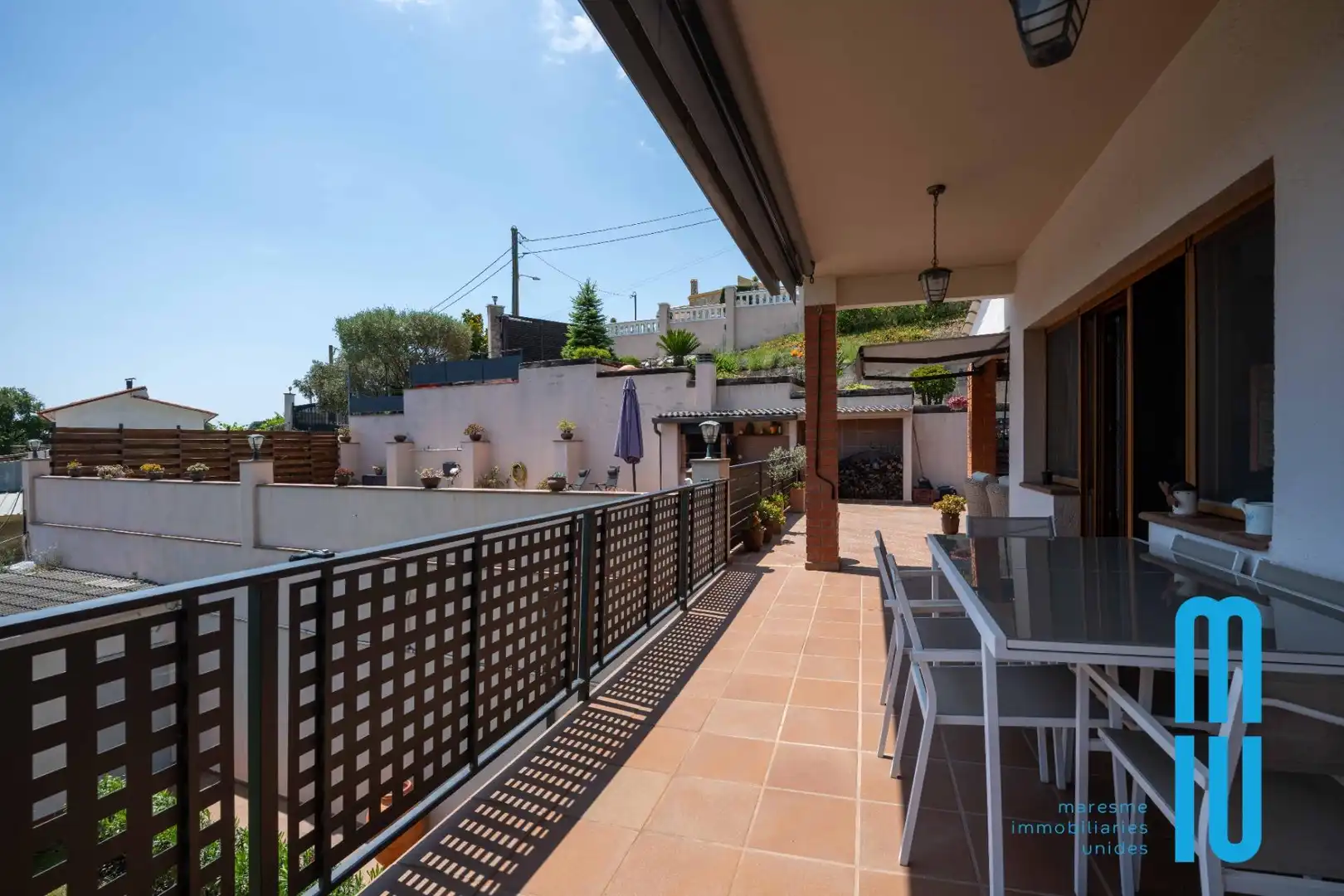 Terrassa de Casa o xalet en venda en Tordera amb Calefacció, Jardí privat i Terrassa