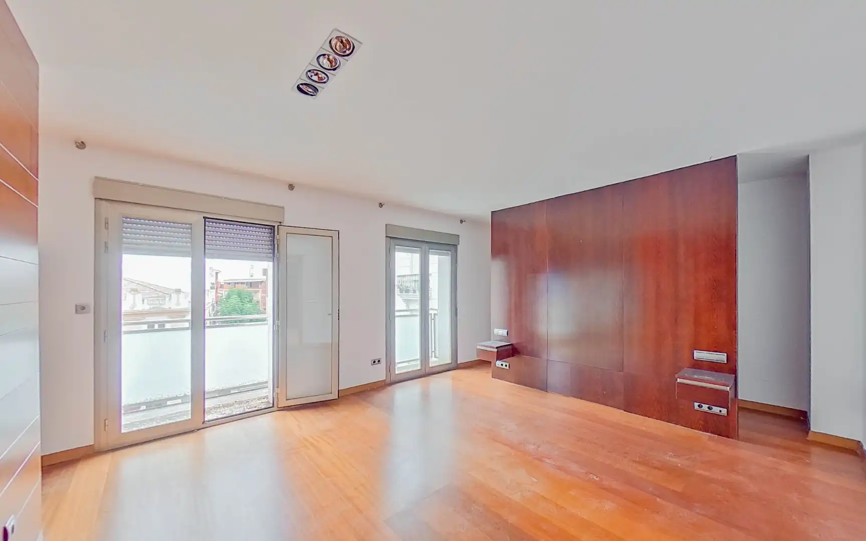 Sala de estar de Dúplex en venta en Villanueva de la Serena con Aire acondicionado, Parquet y Terraza