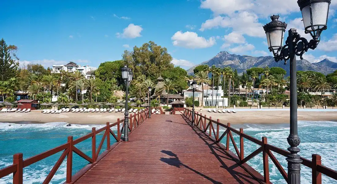 Vista exterior de Residencial en venda en Marbella