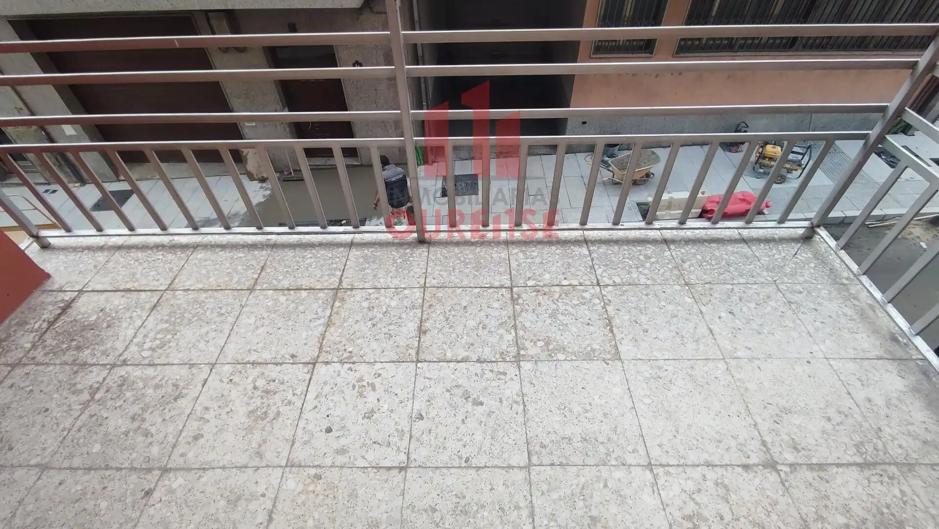 Terraza de Piso de alquiler en Ourense Capital  con Calefacción, Amueblado y Balcón
