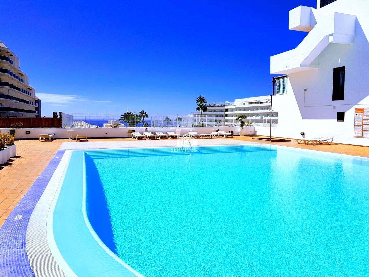 Swimming pool of Flat for sale in Adeje  with Air Conditioner, Terrace and Furnished