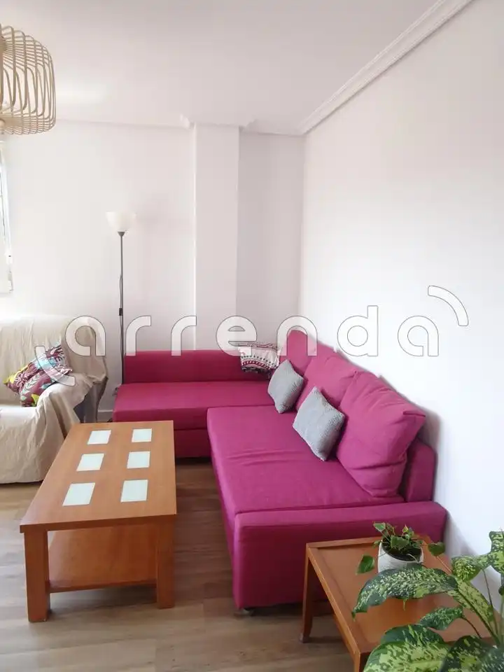 Sala de estar de Piso de alquiler en Santander con Amueblado