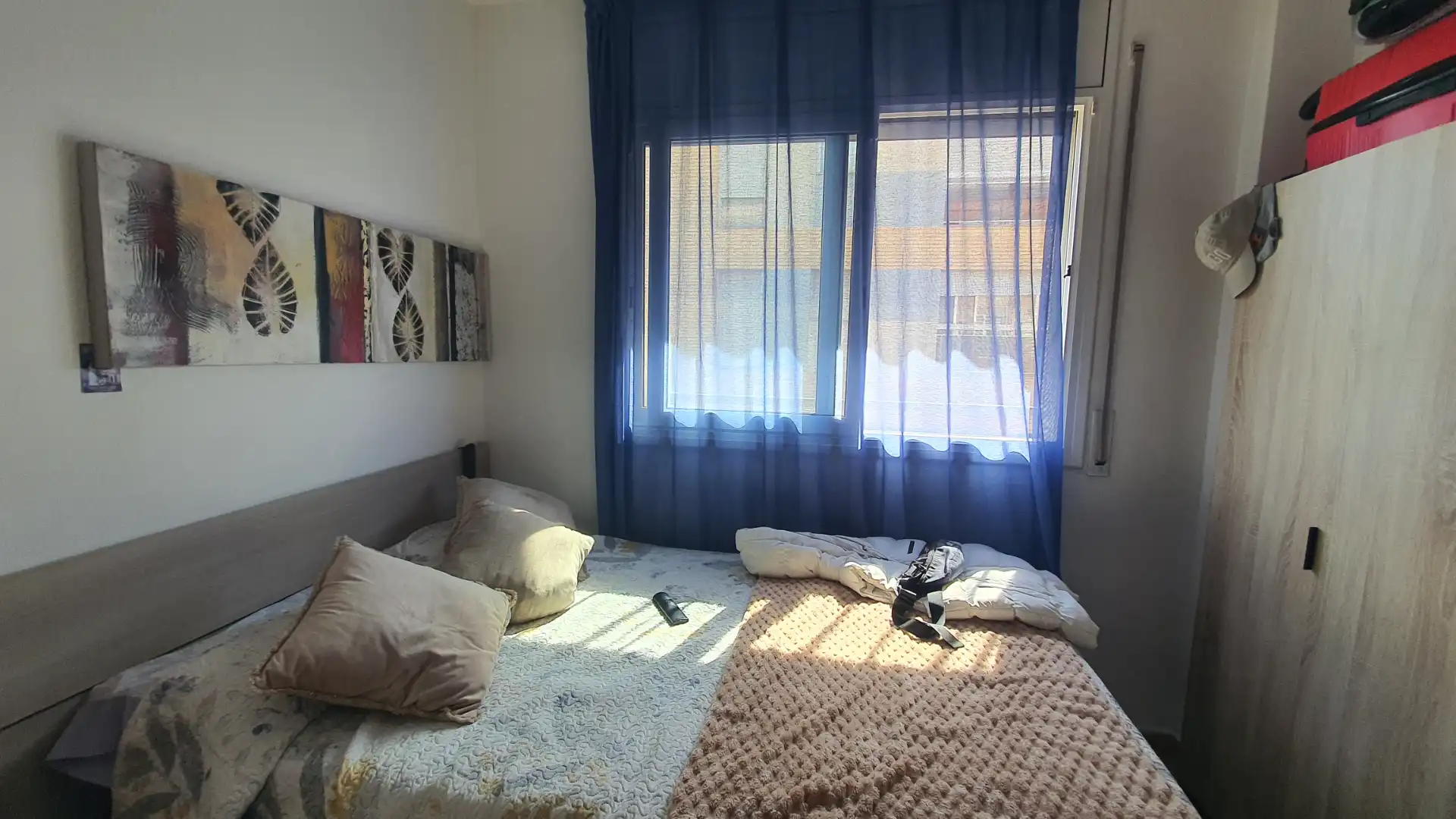 Schlafzimmer von Wohnung zum Verkauf in Sant Celoni mit Klimaanlage, Heizung und Privatgarten