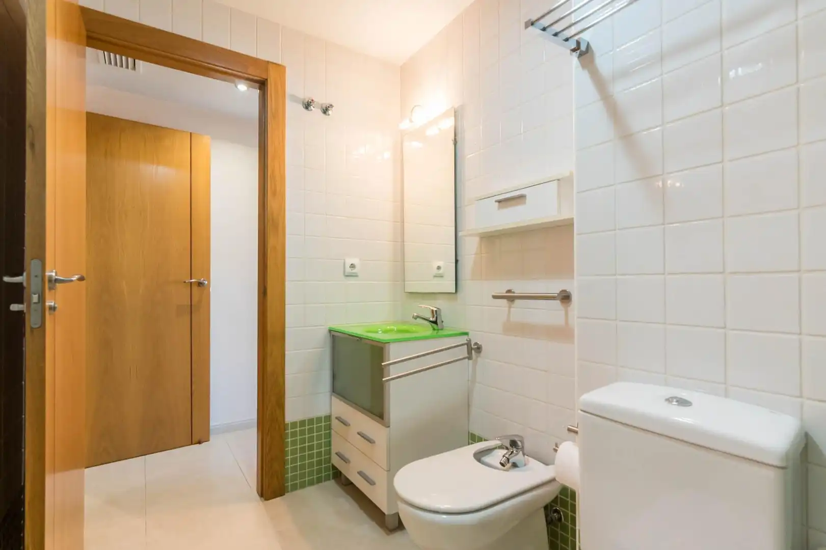 Bathroom of Flat for rent in Murcia  with Air Conditioner, Furnished and Balcony
