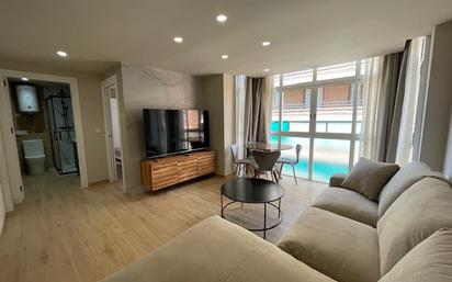 Living room of Flat to rent in Alicante / Alacant  with Air Conditioner, Heating and Furnished
