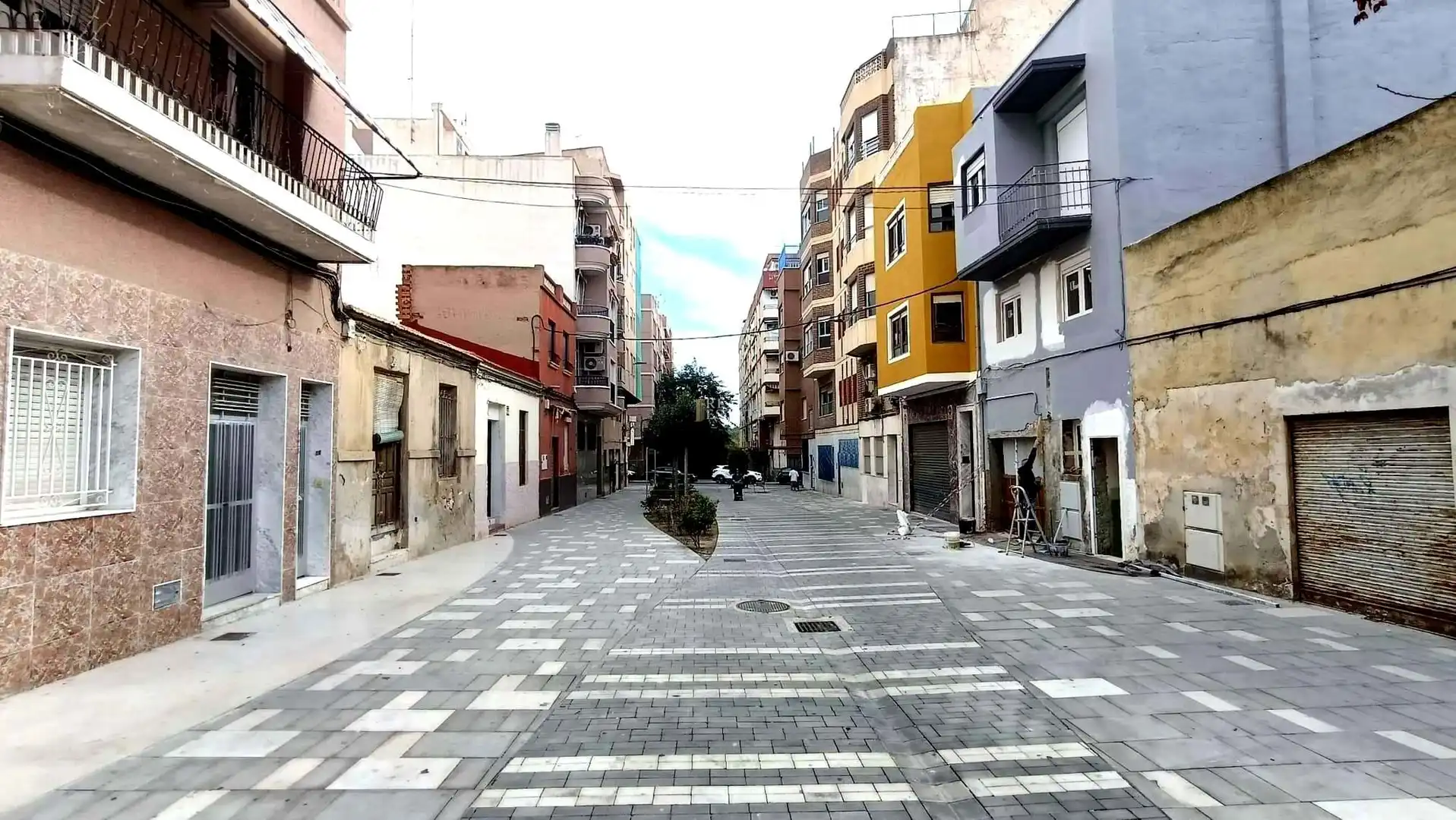 Vista exterior de Casa adosada en venta en Elche / Elx