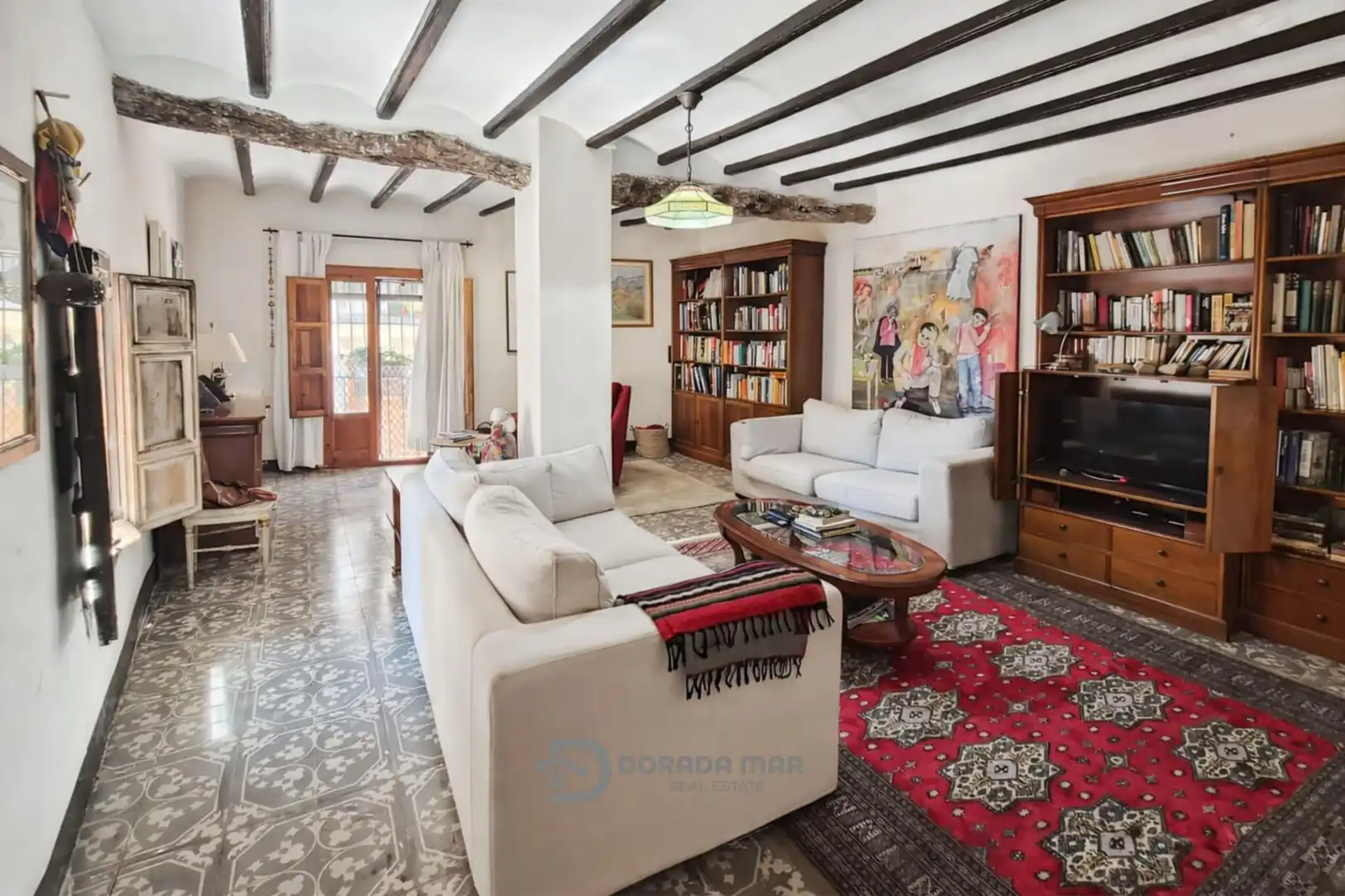 Wohnzimmer von Country house zum Verkauf in Benavites mit Heizung, Privatgarten und Terrasse