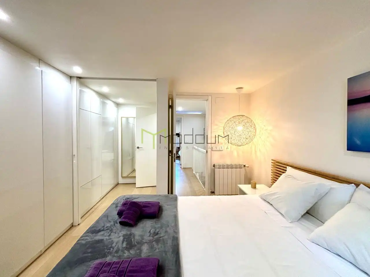 Habitación de Casa o chalet en venta en Santiago de Compostela  con Calefacción, Jardín privado y Amueblado