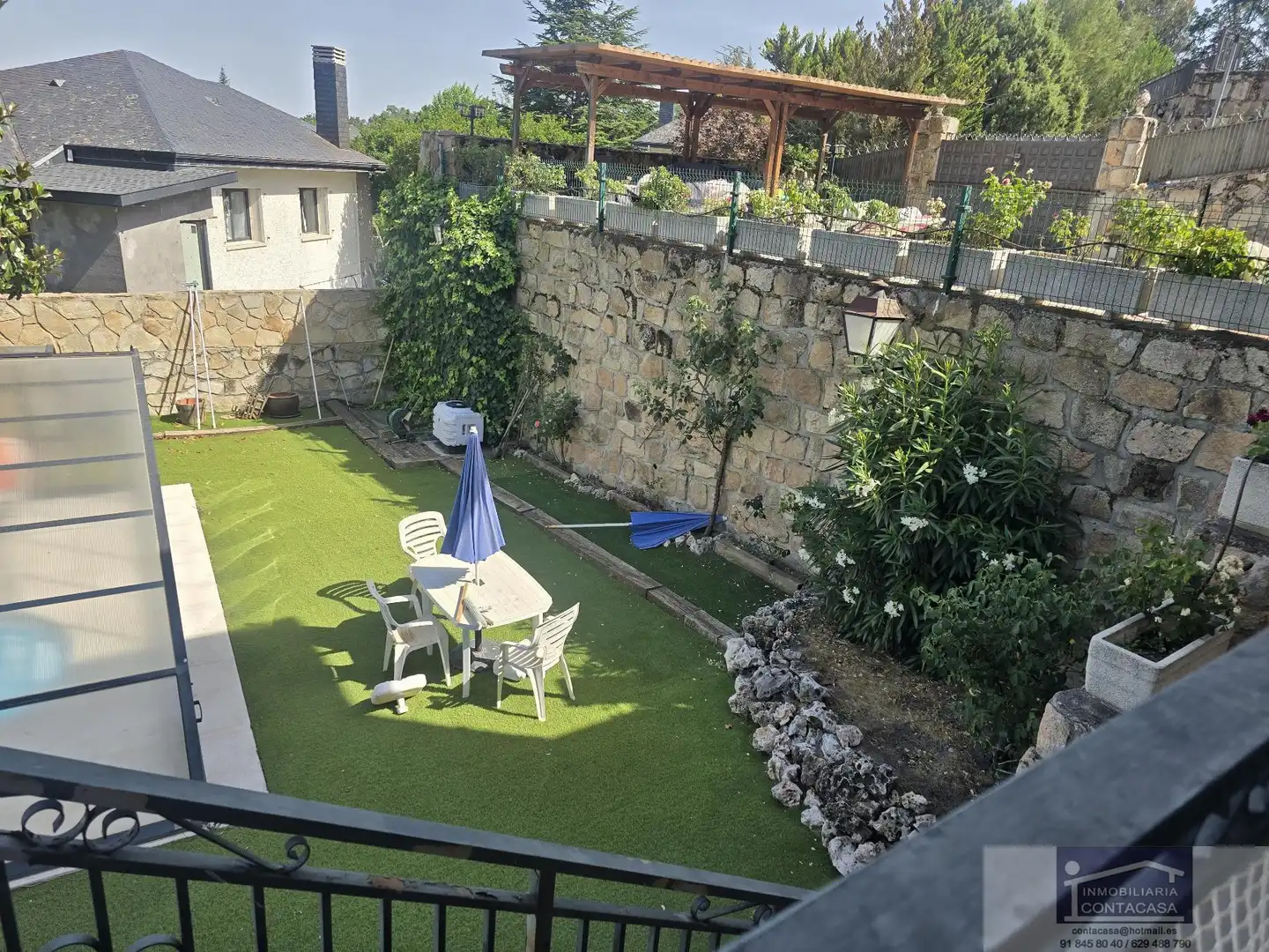 Terraza de Casa o chalet en venta en El Boalo - Cerceda – Mataelpino con Aire acondicionado, Calefacción y Terraza