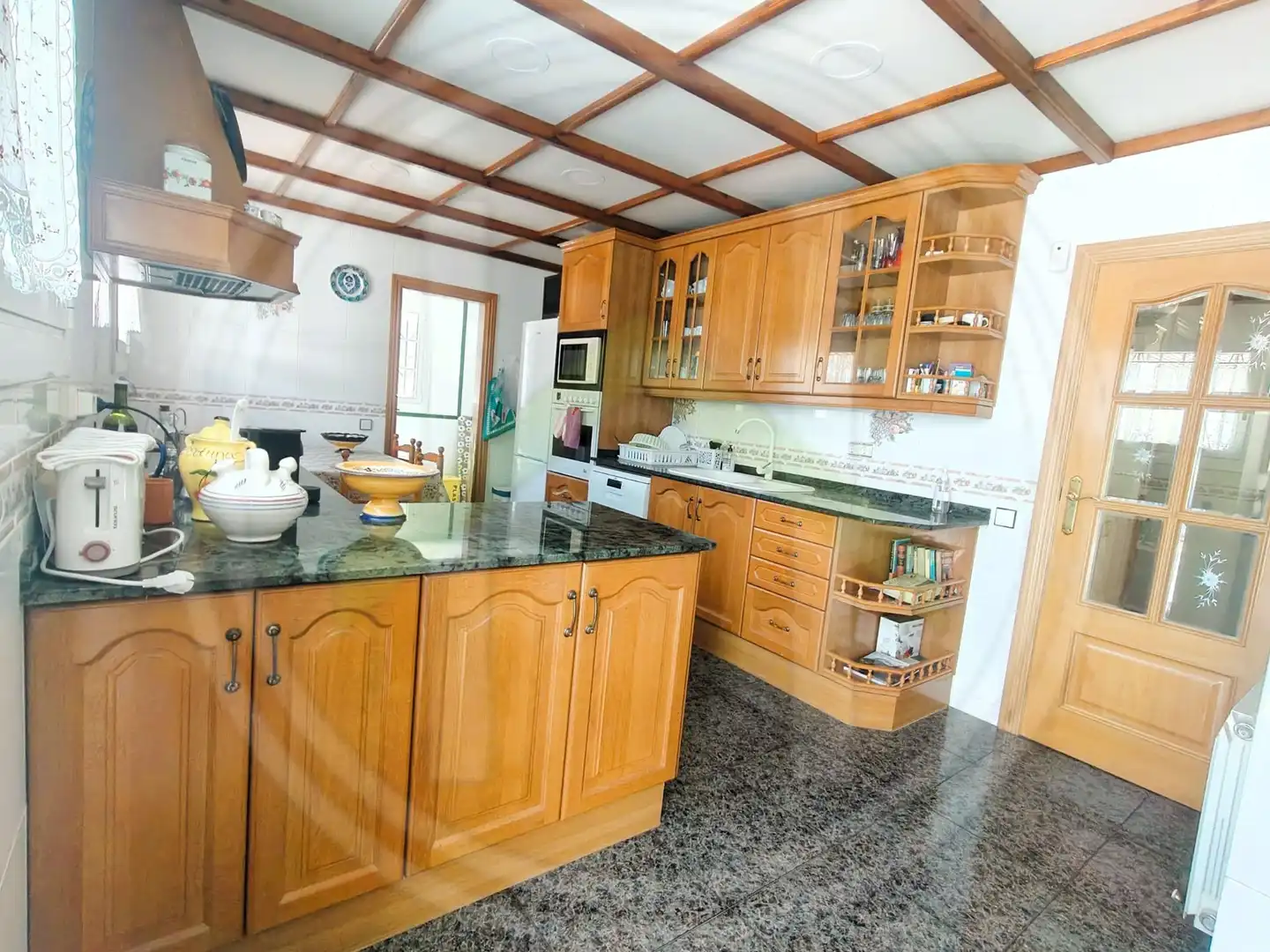 Cocina de Casa o chalet en venta en Cànoves I Samalús con Calefacción, Jardín privado y Terraza