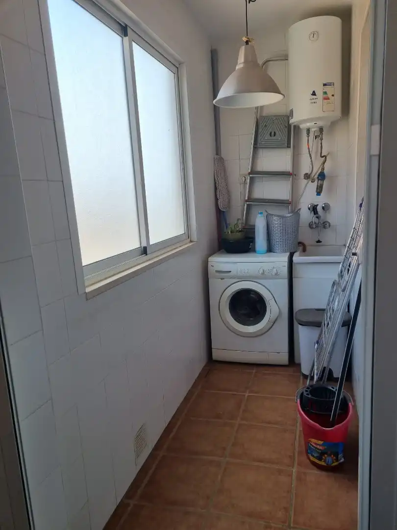 Kitchen of Flat for rent in Roquetas de Mar  with Air Conditioner, Heating and Furnished