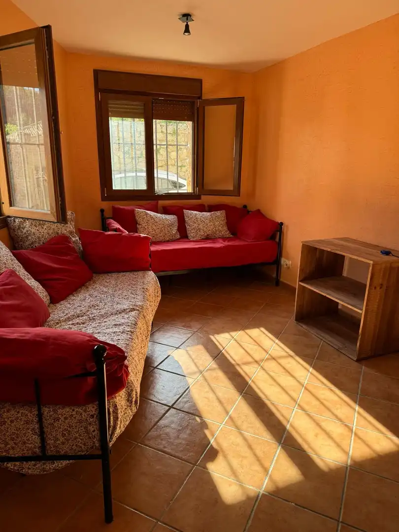 Living room of Detached homes for sale in Alocén  with Heating, Storage room and Balcony