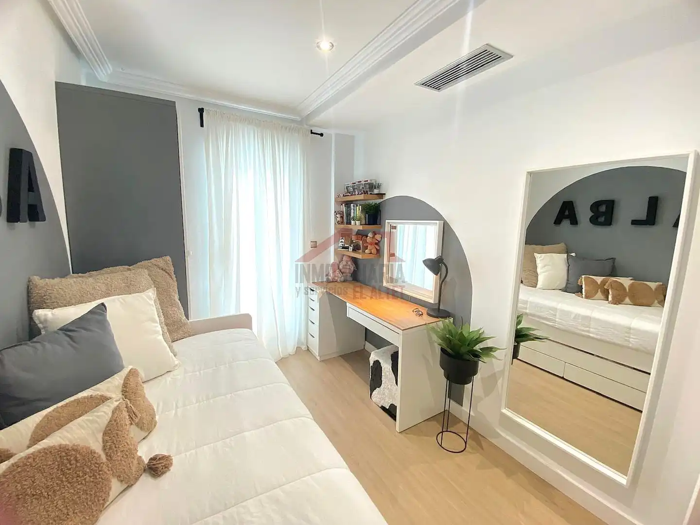 Schlafzimmer von Wohnung zum Verkauf in Elche / Elx mit Klimaanlage, Heizung und Ofen