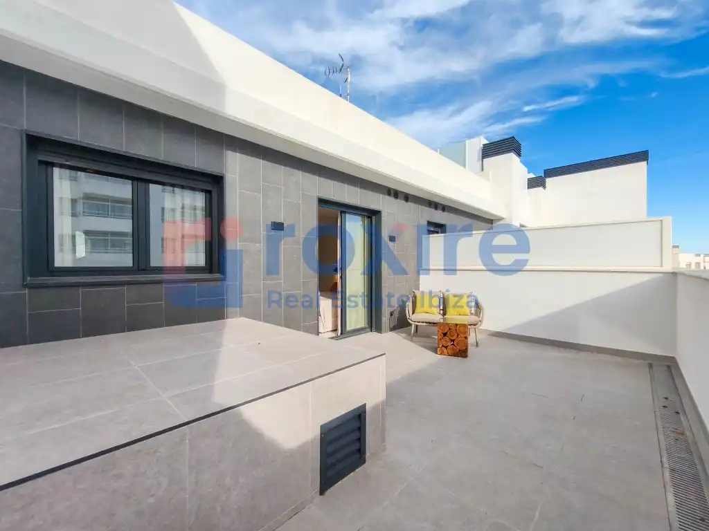 Terrassa de Dúplex de lloguer en Eivissa amb Aire condicionat, Calefacció i Terrassa