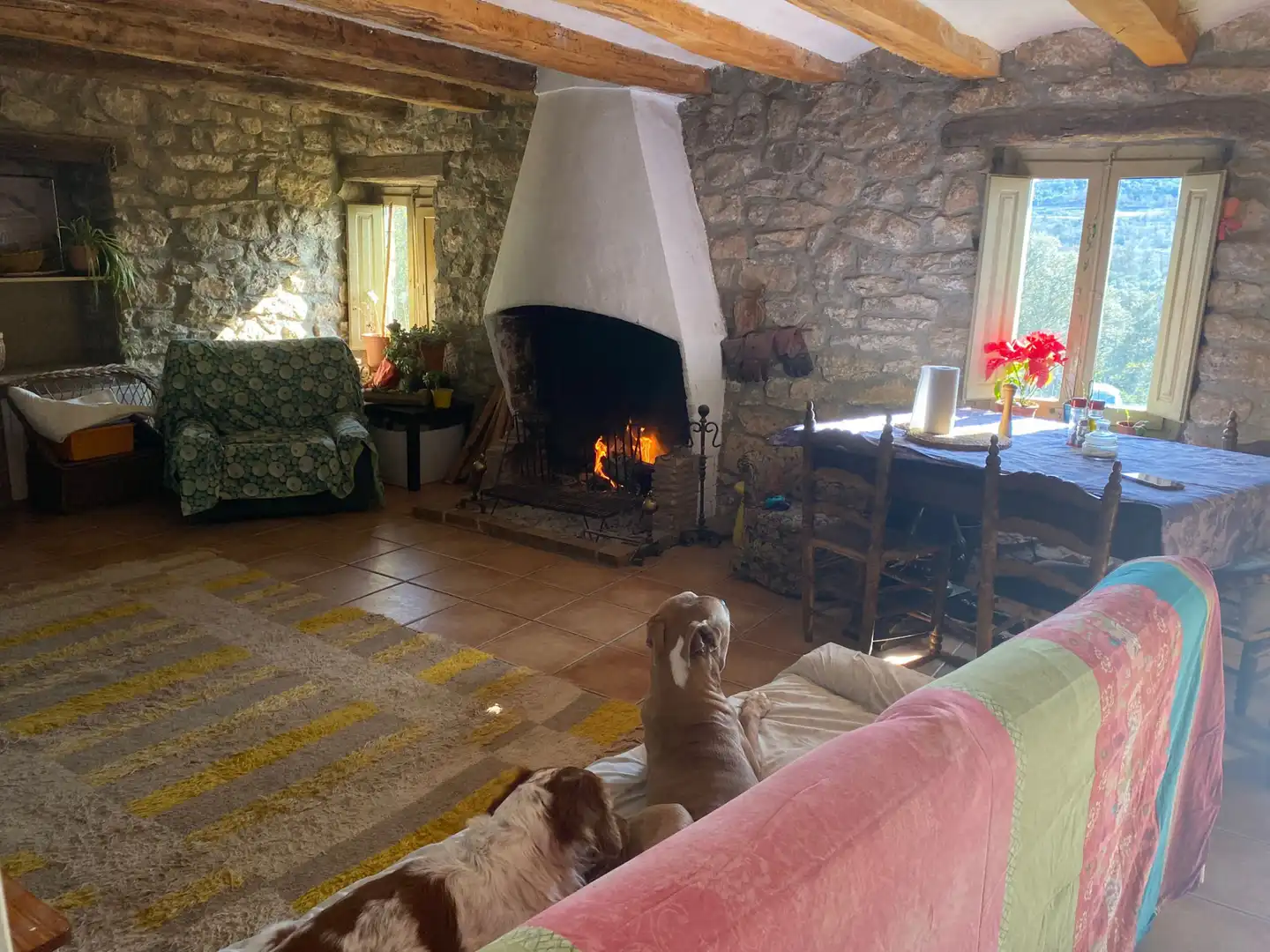 Wohnzimmer von Country house zum Verkauf in Artesa de Segre mit Heizung, Privatgarten und Möbliert