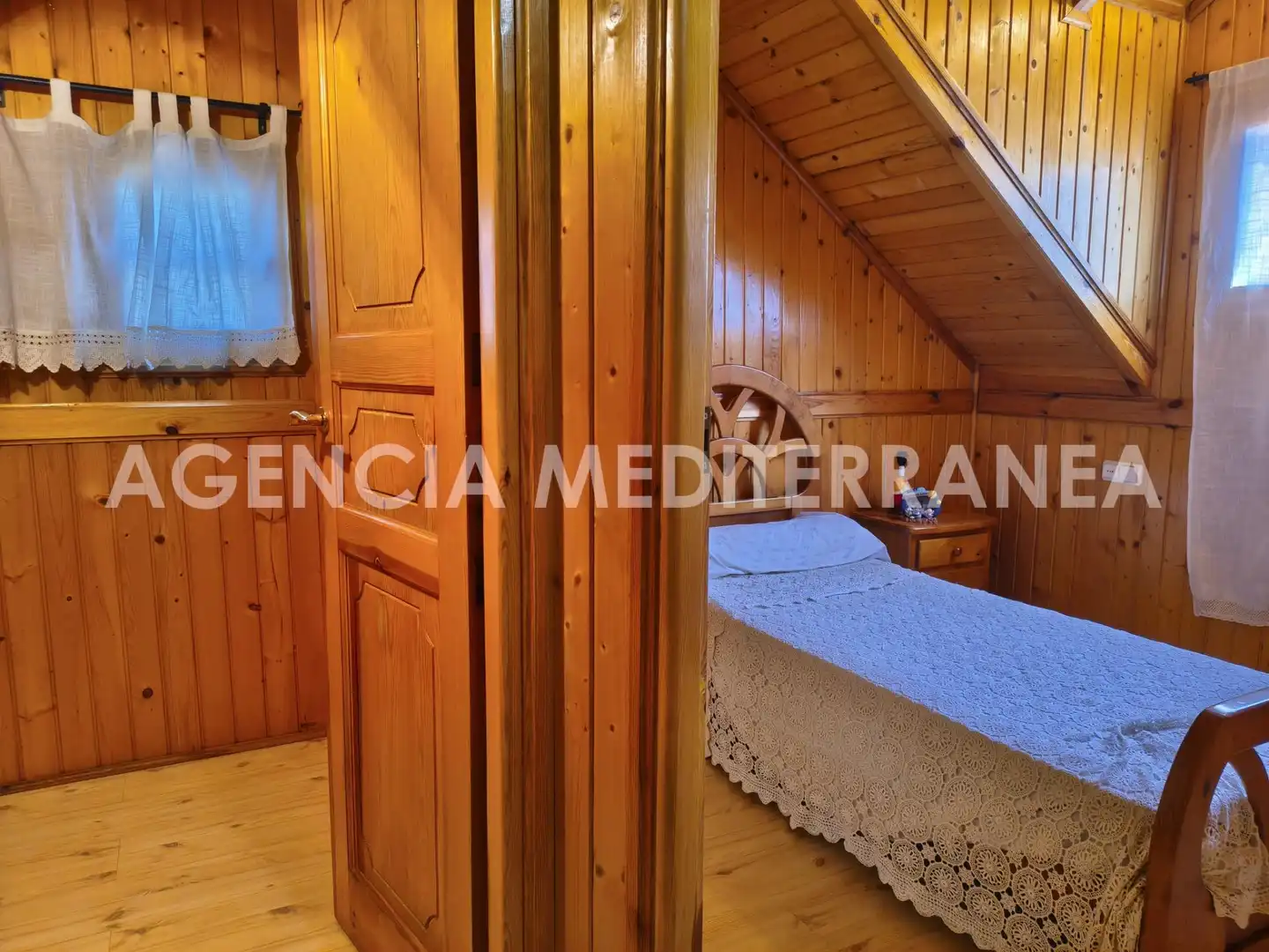 Dormitori de Casa o xalet de lloguer en Paterna amb Aire condicionat, Calefacció i Jardí privat
