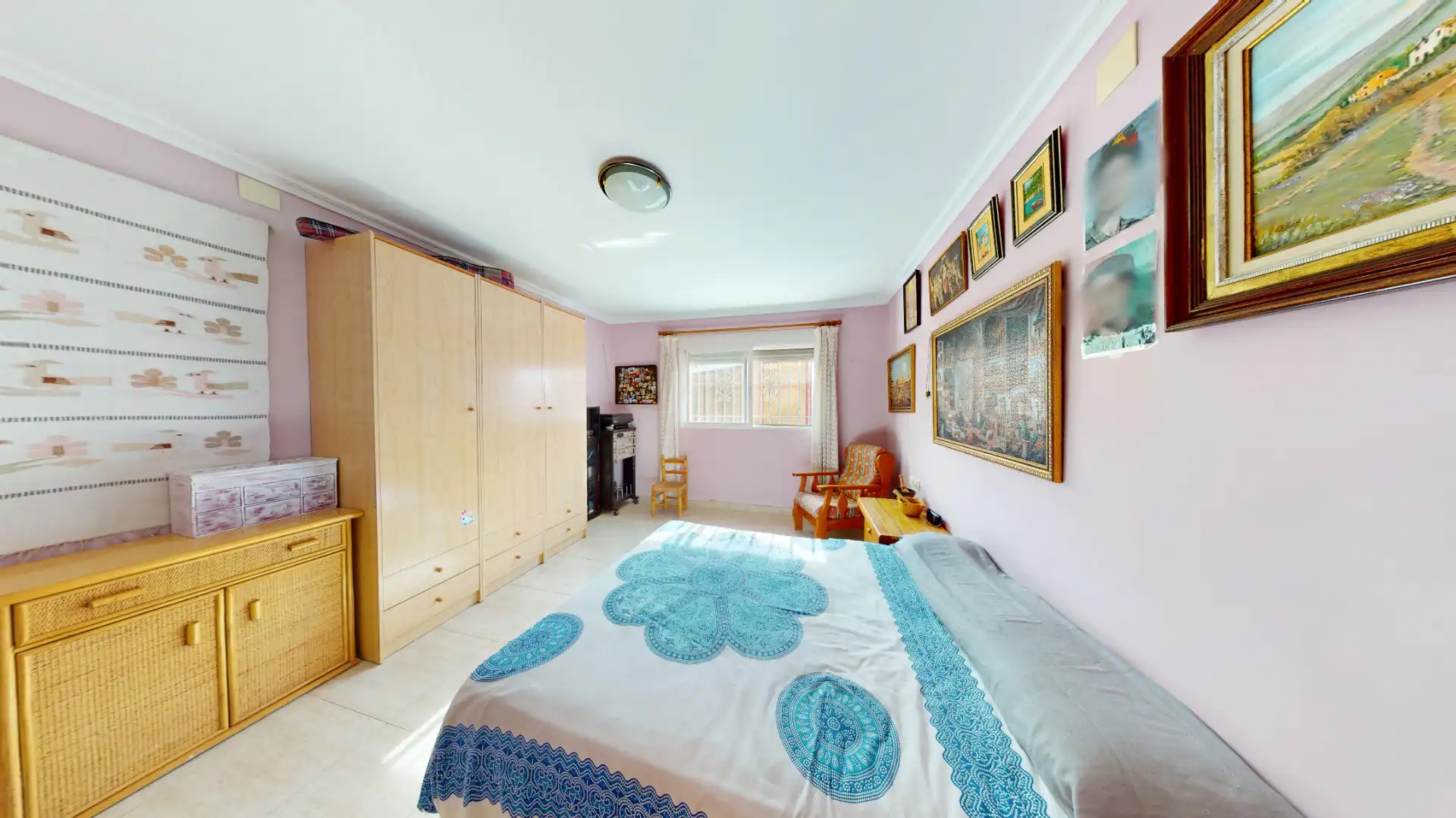 Bedroom of Houses for sale in Elche / Elx  with Air Conditioner, Heating and Private garden