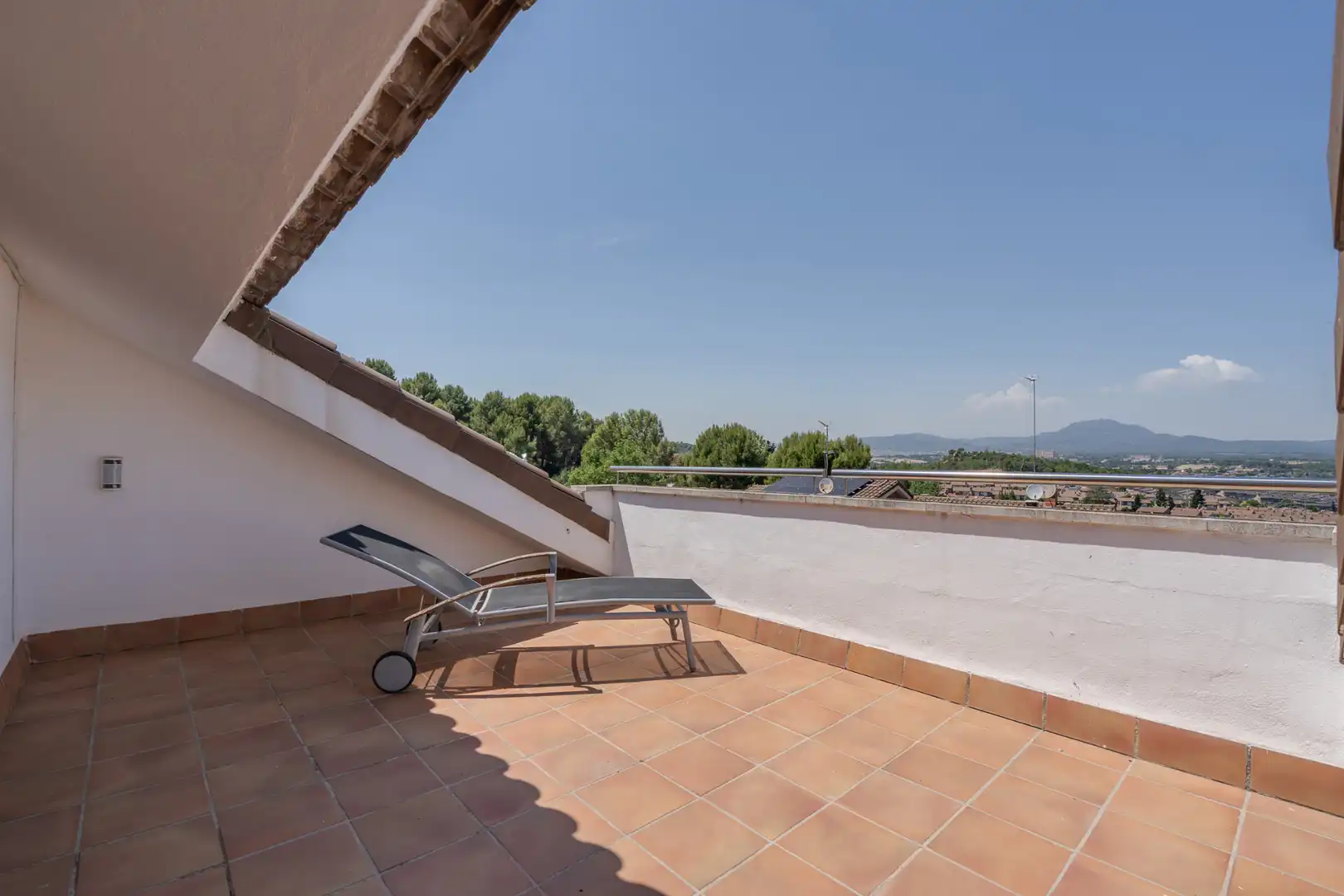 Terraza de Casa adosada en venta en Sant Quirze del Vallès con Aire acondicionado, Calefacción y Jardín privado