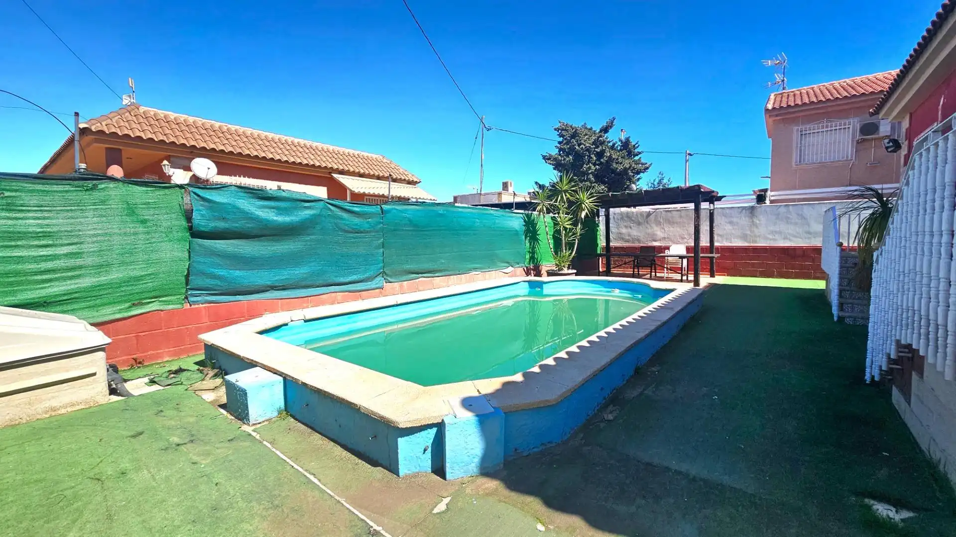 Piscina de Casa o chalet en venta en Cartagena con Aire acondicionado, Jardín privado y Piscina