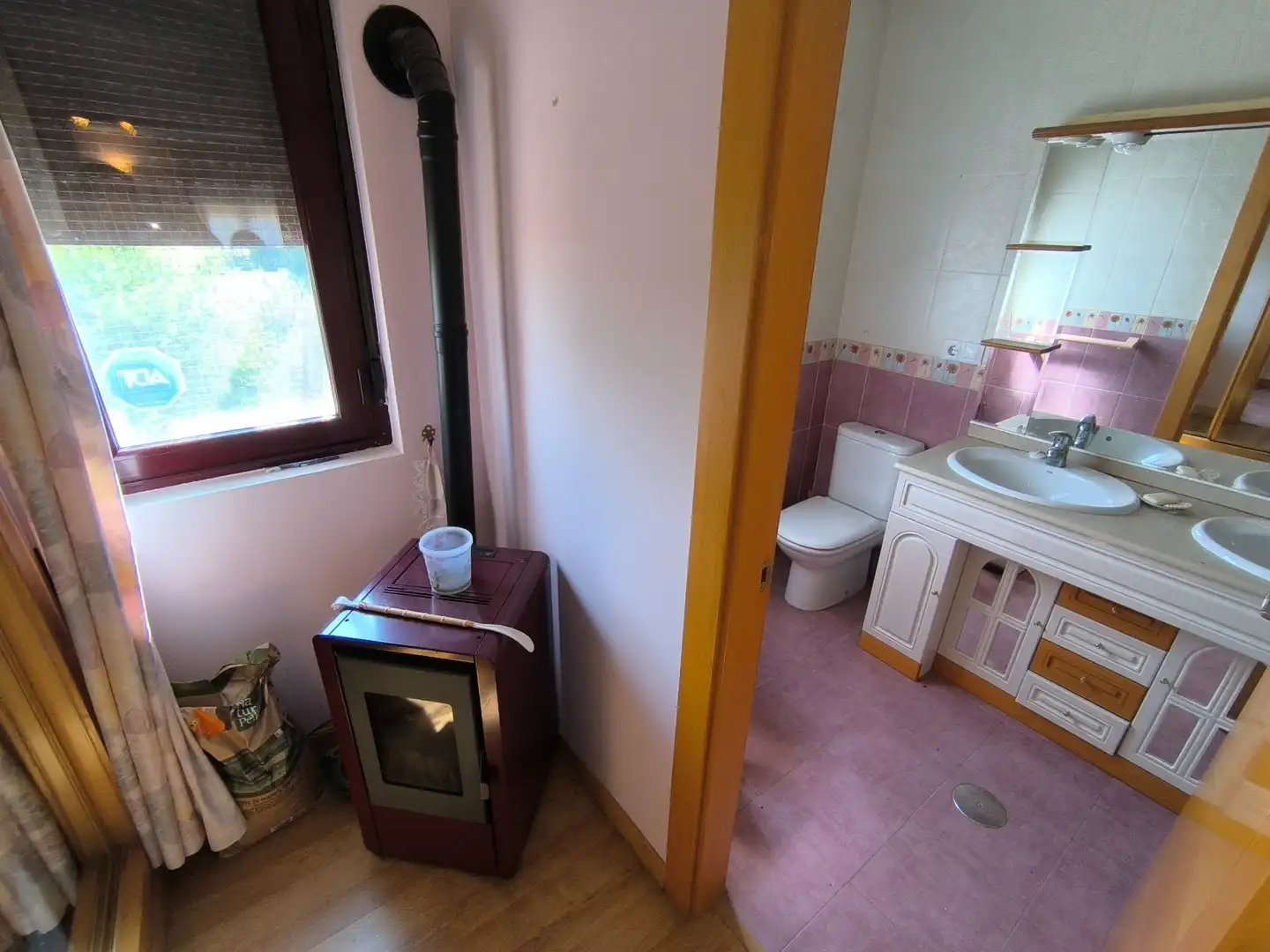 Baño de Casa o chalet en venta en Frechilla con Calefacción, Jardín privado y Parquet