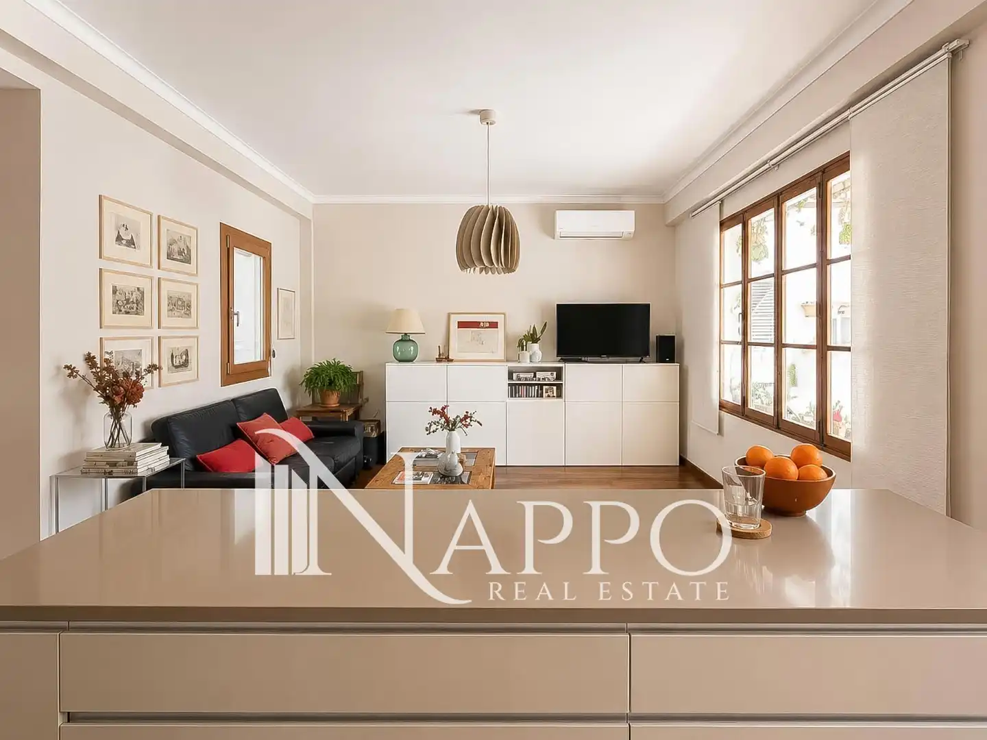 Sala de estar de Piso en venta en  Palma de Mallorca con Aire acondicionado, Calefacción y Terraza