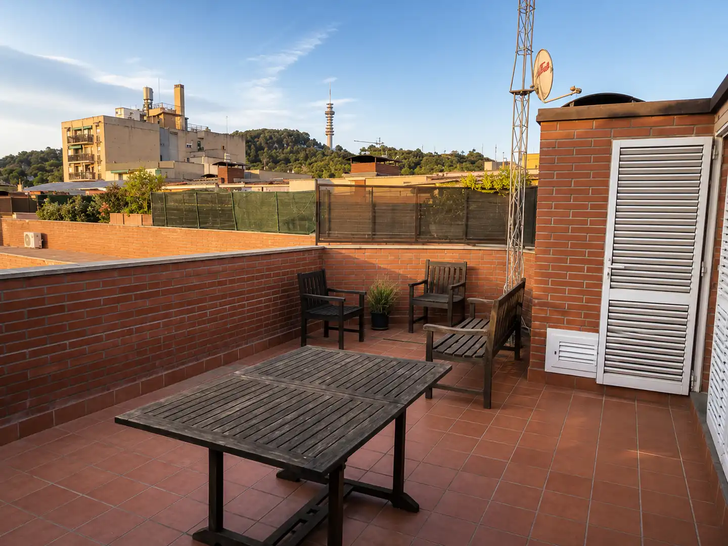 Terraza de Ático en venta en Girona con Aire acondicionado, Calefacción y Parquet