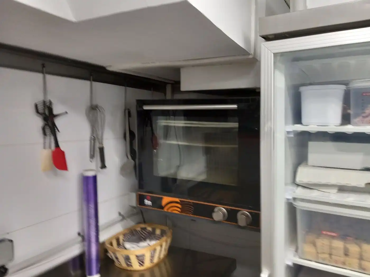 Cocina de Local en traspaso en Barcelona con Aire acondicionado, Calefacción y Amueblado