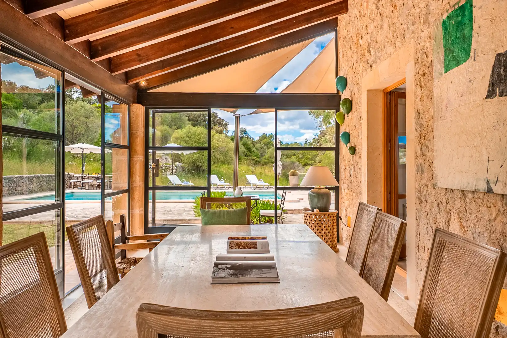 Terrace of Country homes for sale in Son Servera  with Air Conditioner, Heating and Storage room
