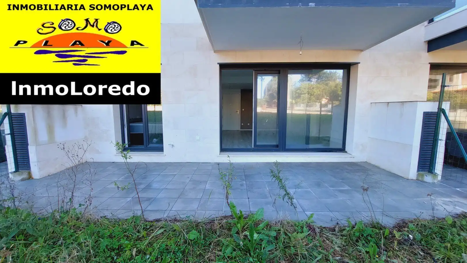 Außenansicht von Wohnung zum Verkauf in Ribamontán al Mar mit Heizung, Privatgarten und Terrasse