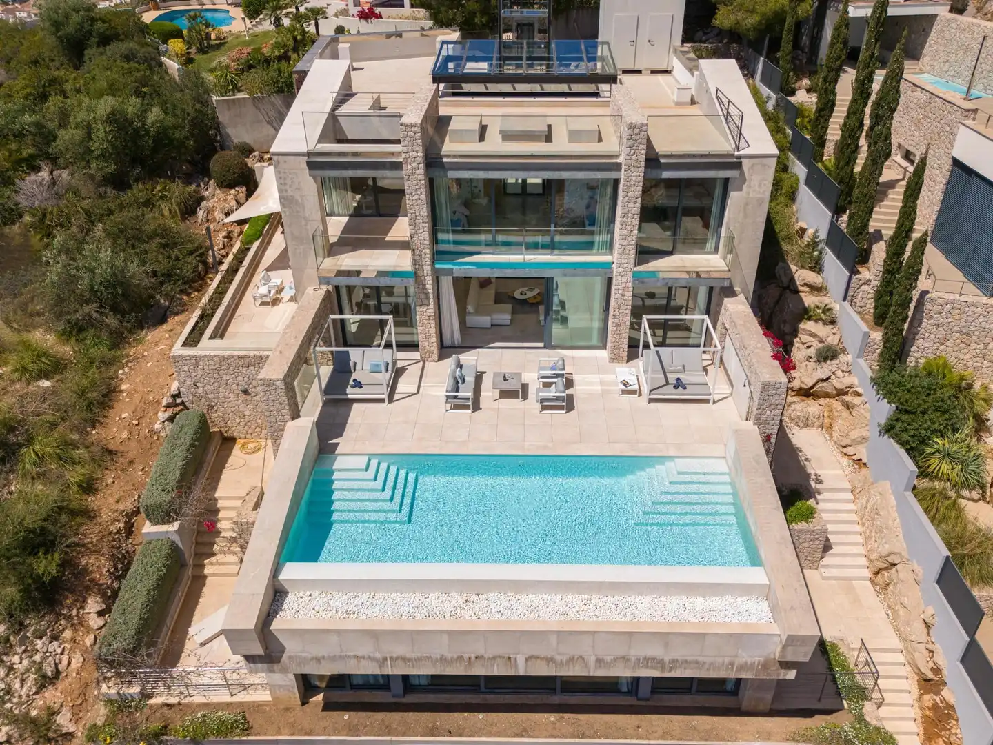 Piscina de Finca rústica en venda en Capdepera amb Aire condicionat, Calefacció i Terrassa